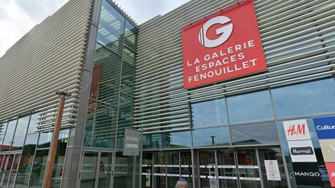 Centre commercial Auchan Fenouillet nord Toulouse — VTC Tesla Model 3 SSINT, évitez le parking